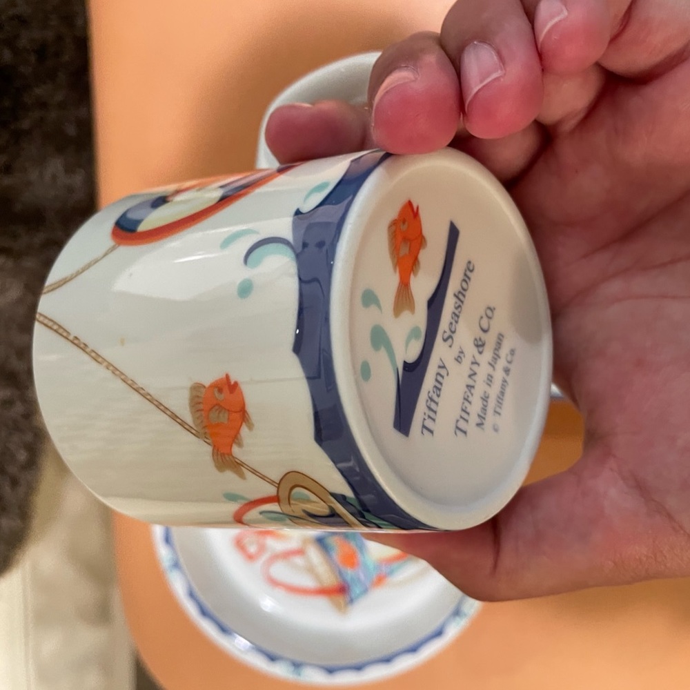 🆕 Tiffany Seashore China Set - Picture 3 of 11